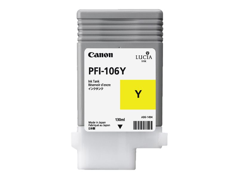 CANON PFI-106Y Tinte gelb Standardkapazität 130 ml 1er-Pack
