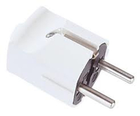 Bachmann Schutzkontaktstecker 910.270 Zentral weiss Bachmann Schutzkontaktstecker 910.270 Zentral weiss