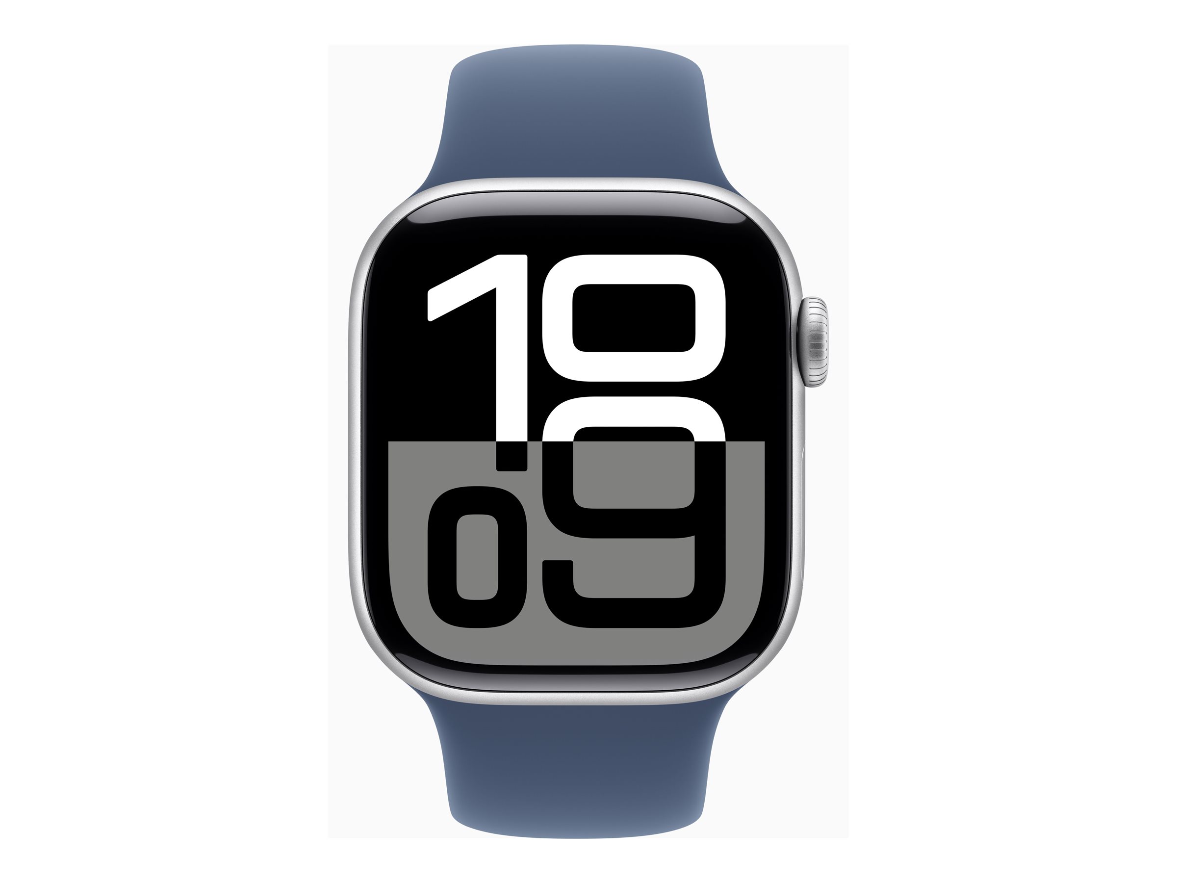 Apple Watch S10 Aluminium 42mm Silber (Sportarmband denim) S/M Apple Watch S10 Aluminium 42mm Silber (Sportarmband denim) S/M