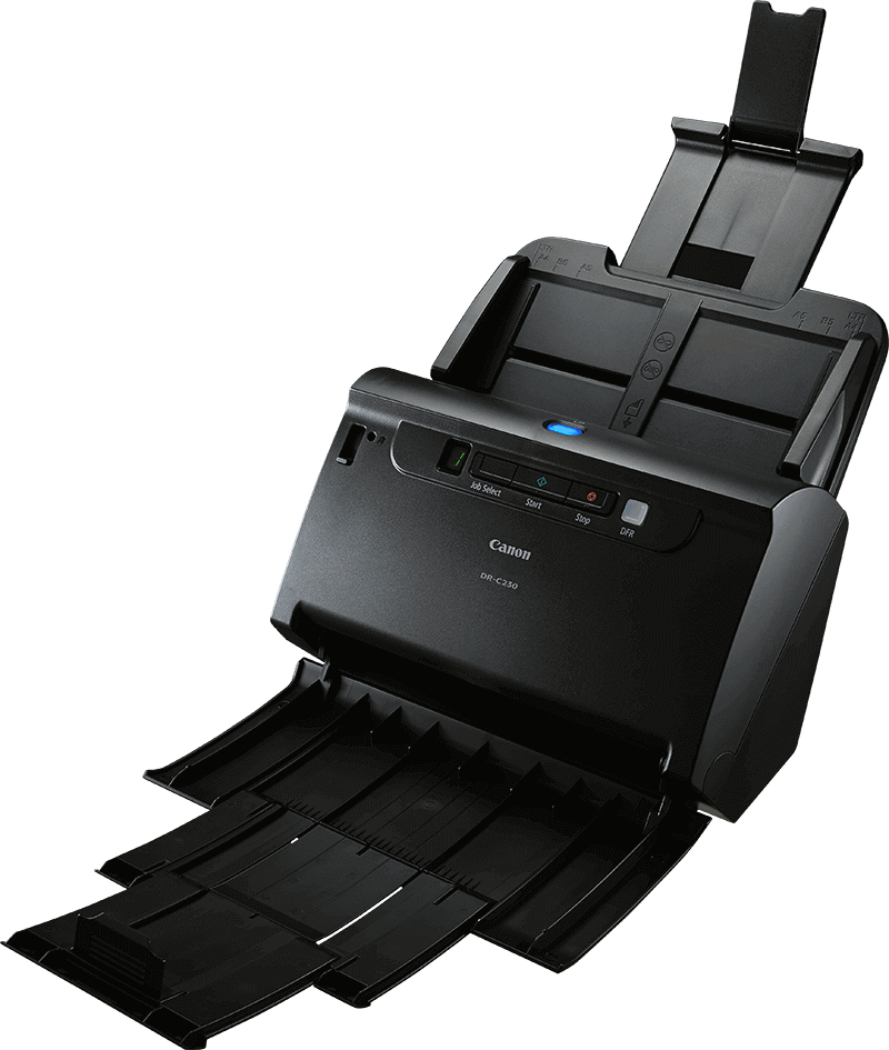 CANON DRC230 Dokumentenscanner A4 Duplex 30ppm 60Blatt ADF Highspeed USB 20