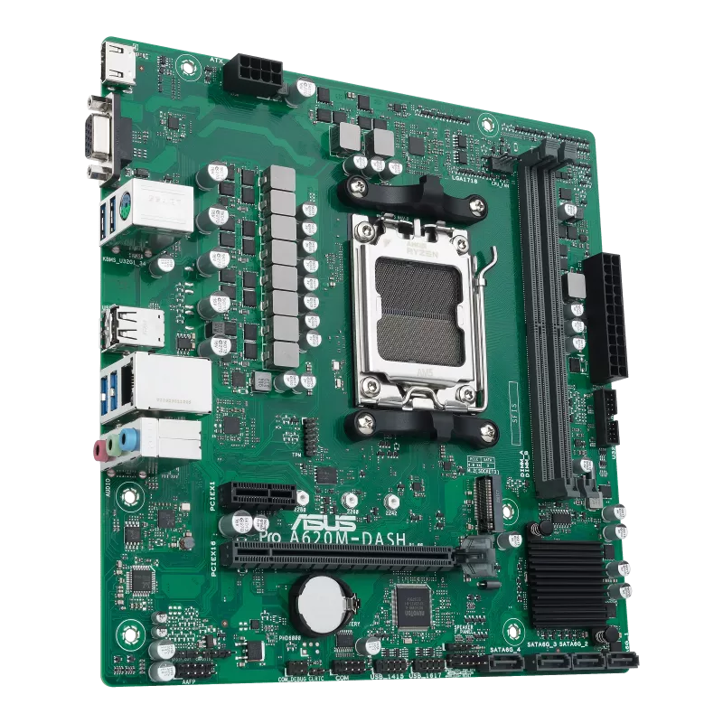 ASUS PRO A620MDASHCSM AM5 2DDR4 microATX 4xSATA MB 1xHDMI 1xDSub 1xM2