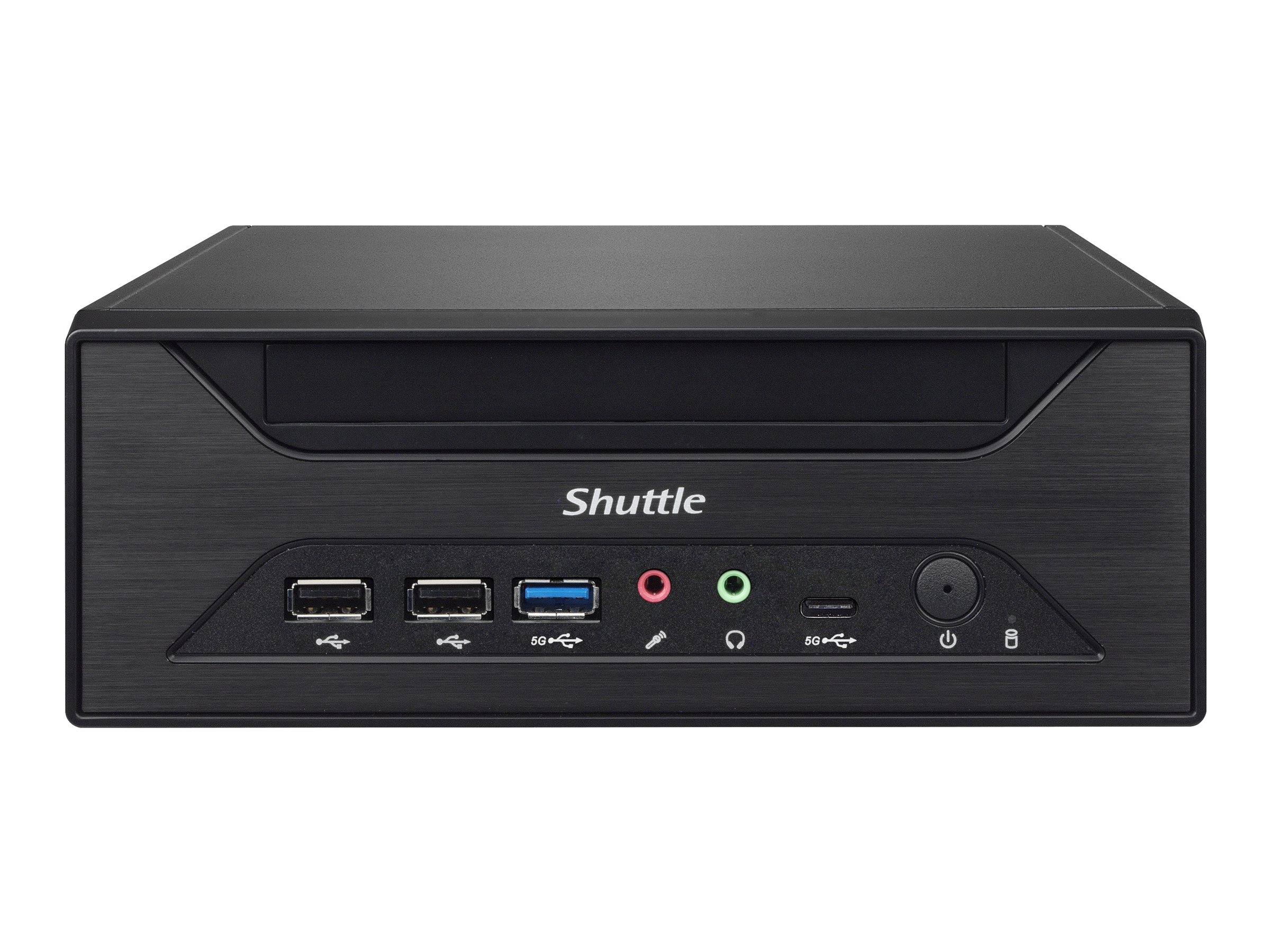 SHUTTLE Barebone XPC slim XH610 LGA1200 2xSODIMM DDR4 2xM.2 3xSATA 1xHDMI 1xDP 1xVGA Black