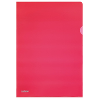 10 herlitz Sichthuellen Aktenhuelle DIN A4 rot genarbt 0,19 mm 10 herlitz Sichthuellen Aktenhuelle DIN A4 rot genarbt 0,19 mm