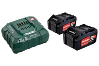 Metabo Basis-Set, 2 Akkus 4.0 Ah, Akku+Ladeger?t