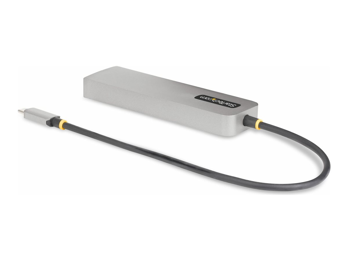 StarTechcom 3Port USBC Hub, 25GbE,100W Power Delivery, USB 32 10Gbps Hub kompakt 1 x USBC 3 x USB 31 1 x 25GBaseT Desktop