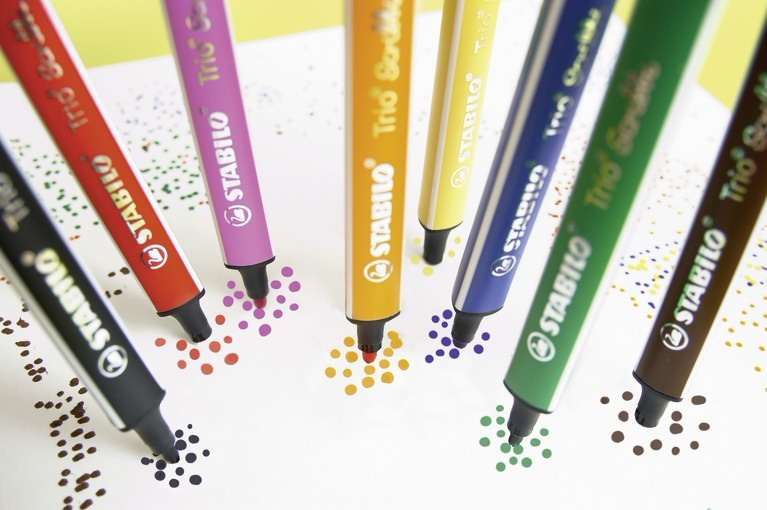 STABILO TrioÂ® Scribbi Filzstifte farbsortiert, 8 St.