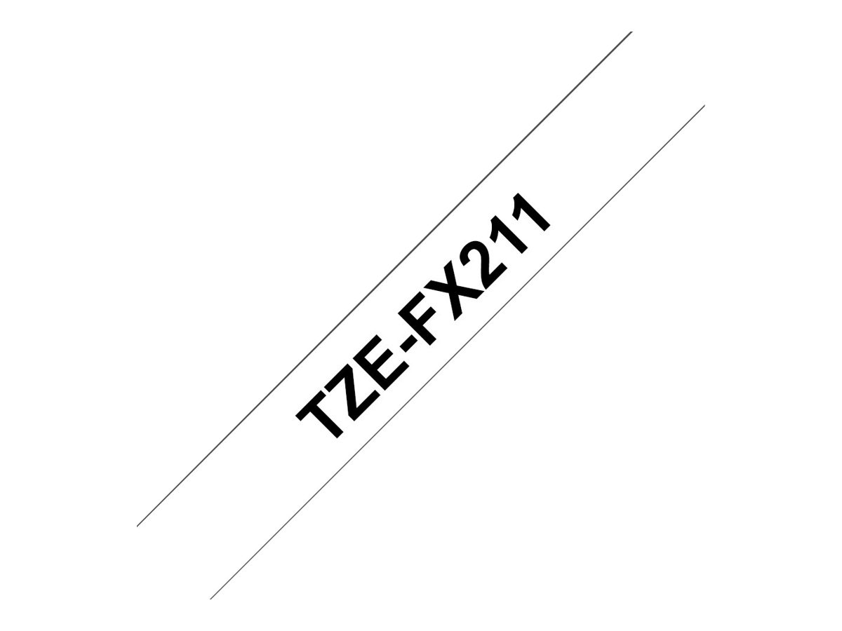 TZEFX211 BROTHER PT Schriftband 6mm TZEFX211 BROTHER PT Schriftband 6mm