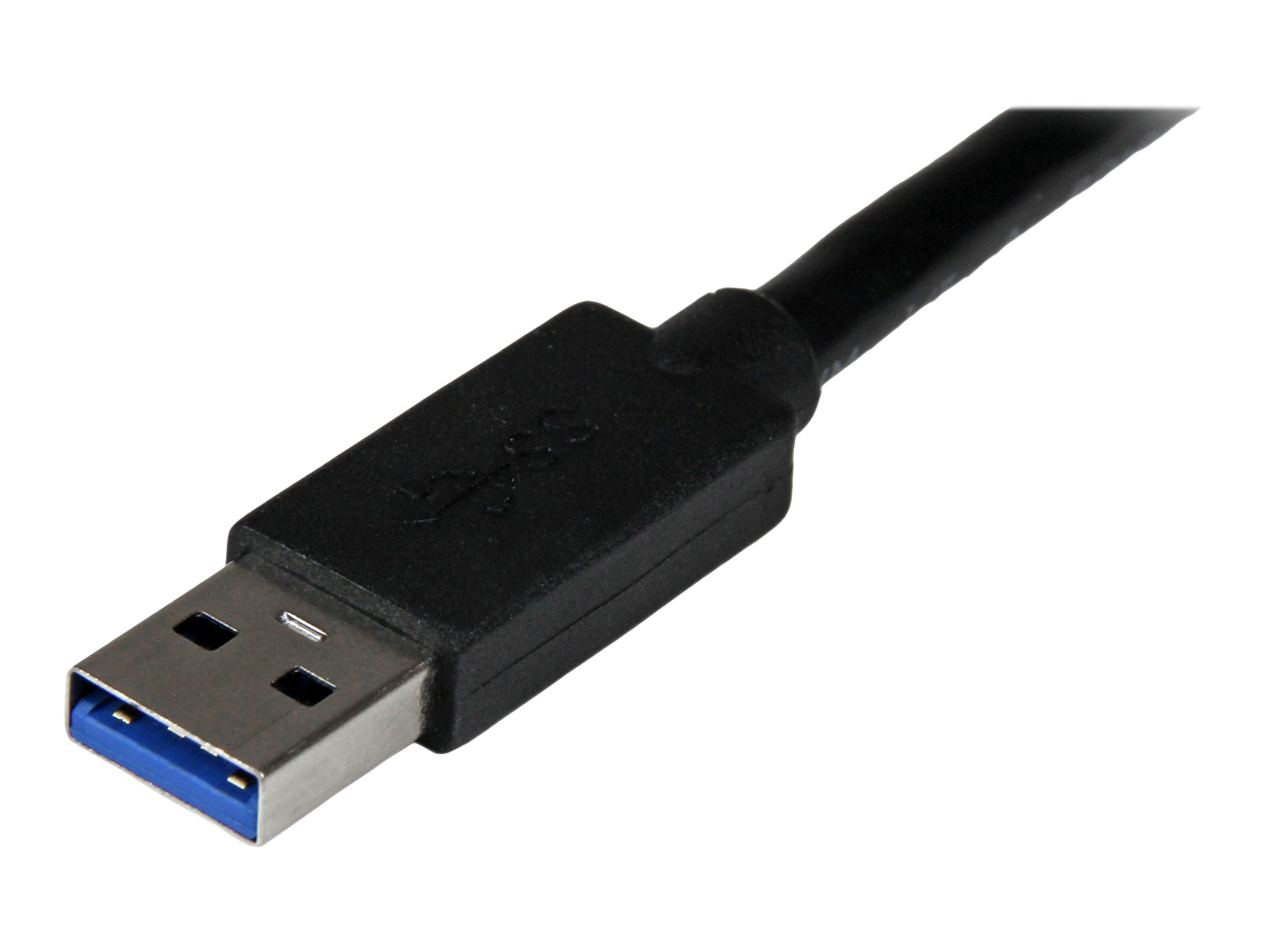 STARTECH.COM USB 3.0 Super Speed auf HDMI Multi Monitor-Adapter - Externe Grafikkarte mit 1 Port USB Hub - 1920x1200/ 1080p