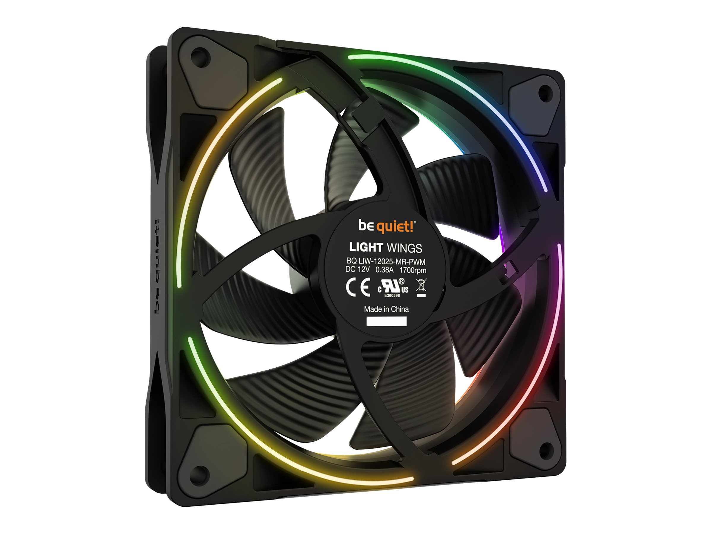 120mm be quiet LIGHT WINGS 120mm PWM ARGB TriplePack