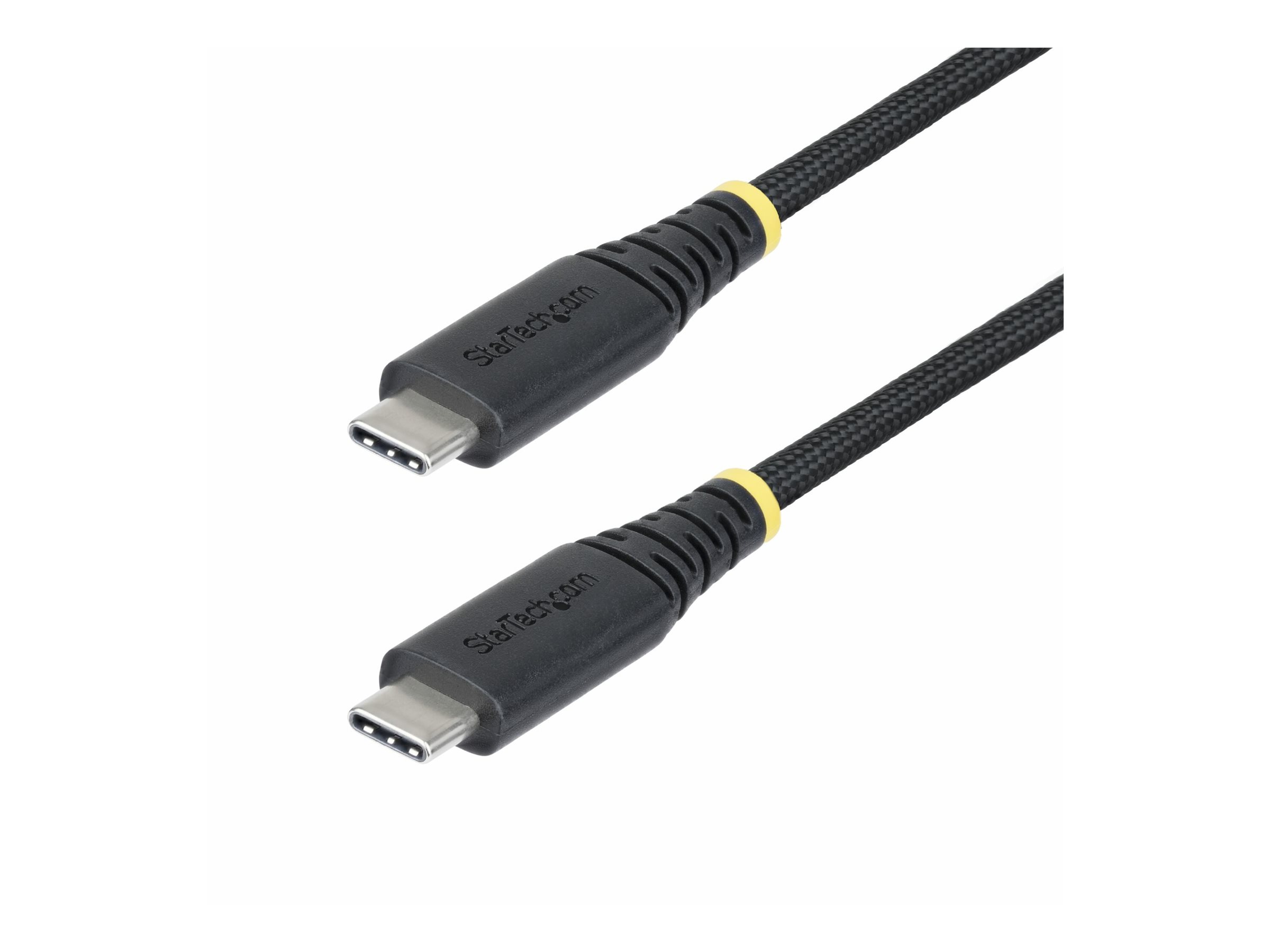STARTECH.COM 2m USB-C-Ladekabel 240W 5A PD EPR Schnellladekabel Laptop-Ladekabel Nylon Geflochten USB-IF zertifiziert STARTECH.COM 2m USB-C-Ladekabel 240W 5A PD EPR Schnellladekabel Laptop-Ladekabel Nylon Geflochten USB-IF zertifiziert