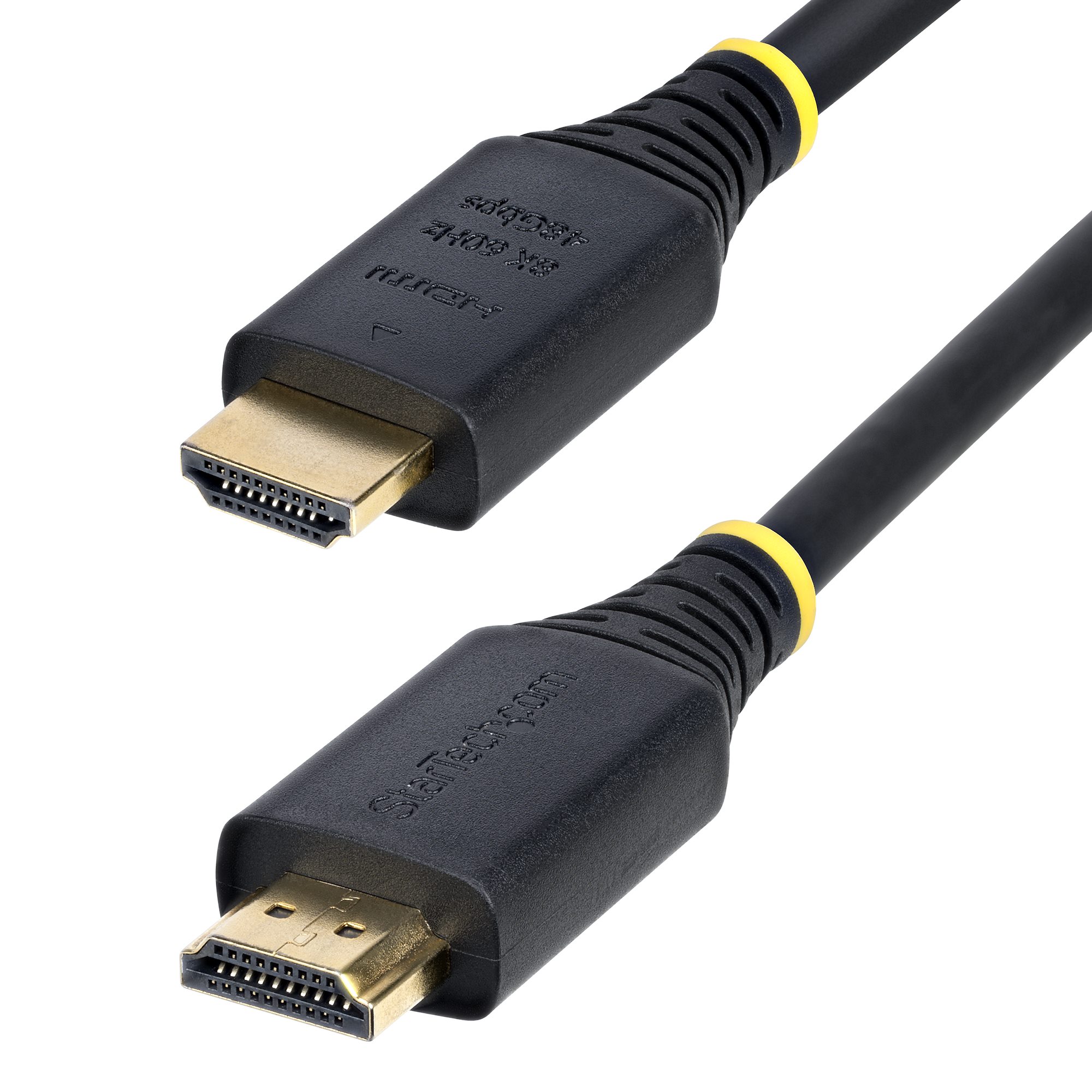 STARTECHCOM 1m Zertifiziertes Ultra High Speed HDMI Kabel 8K 60Hz und 4K 120Hz UHD HDMI 21 Kabel mit HDR10 und eARC 48Gbps