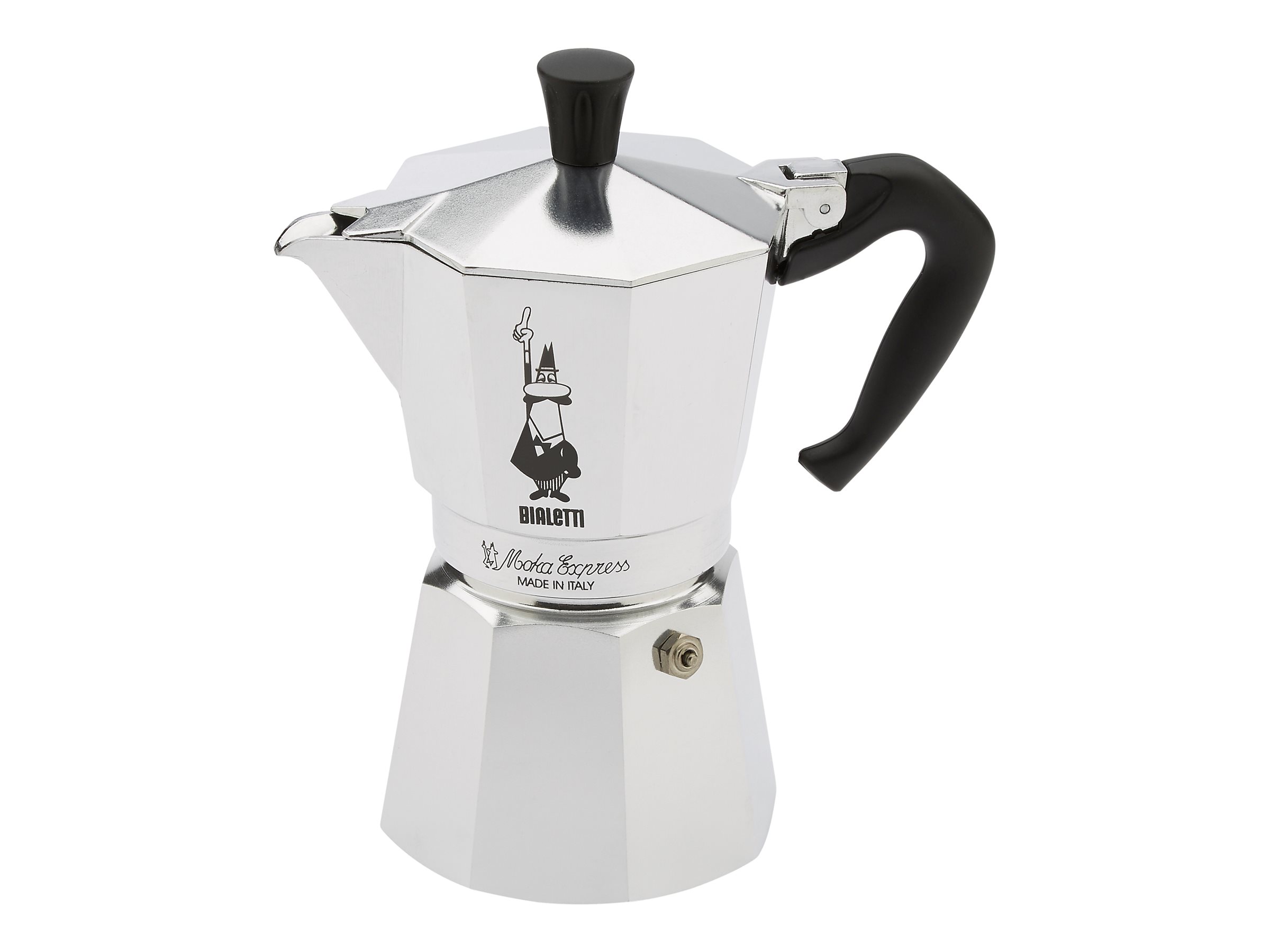 Bialetti Moka Express, Espressokocher fuer 6 Tassen