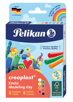Pelikan Knete Creaplast farbsortiert, 160,0 g Pelikan Knete Creaplast farbsortiert, 160,0 g