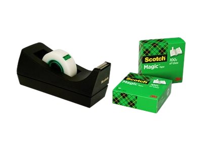 AKTION: Scotch Magicâ„¢ Tape Klebefilm matt 19,0 mm x 33,0 m 3 Rollen + GRATIS 1 Scotch Tischabroller AKTION: Scotch Magicâ„¢ Tape Klebefilm matt 19,0 mm x 33,0 m 3 Rollen + GRATIS 1 Scotch Tischabroller