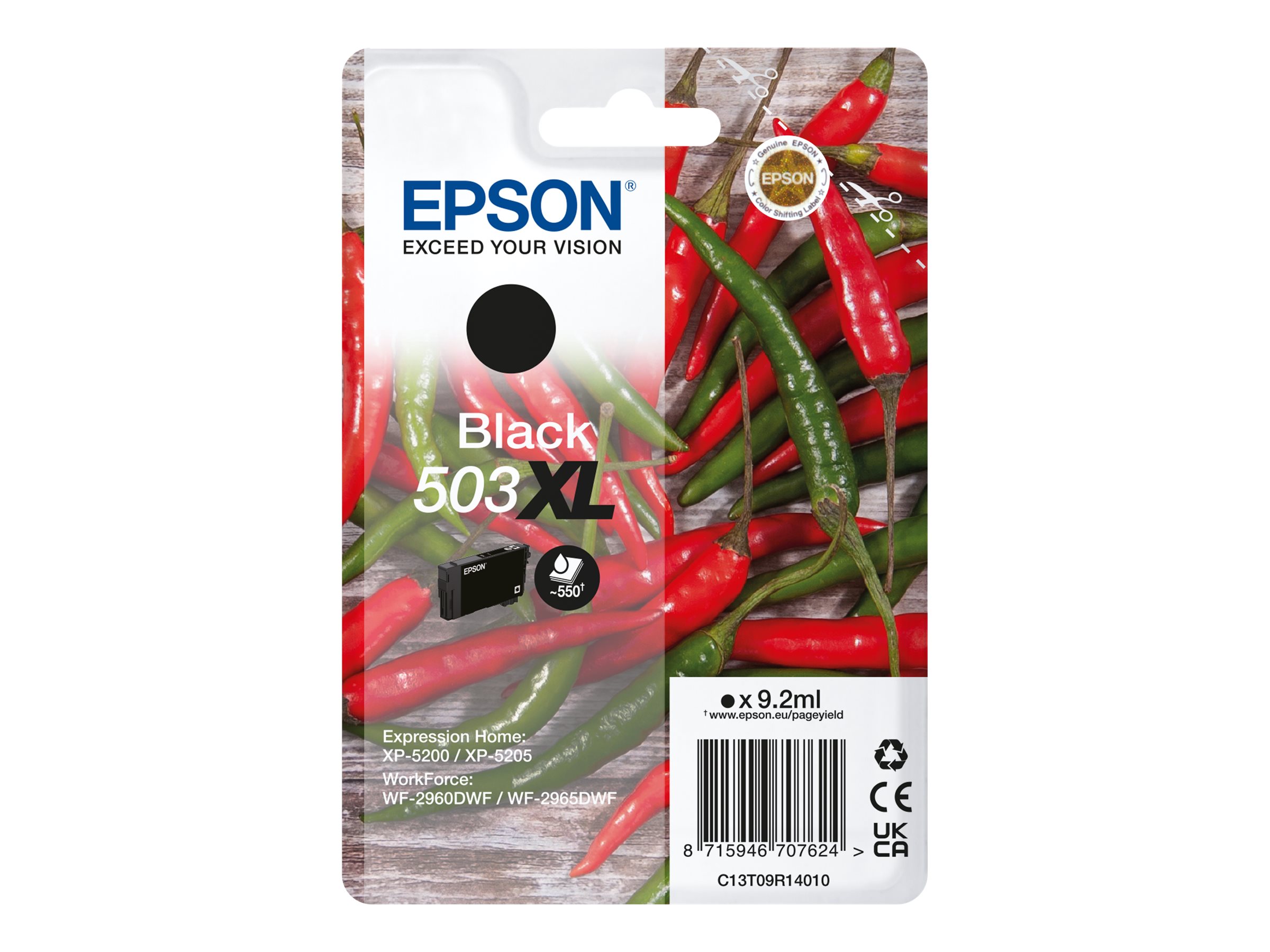 C13T09R14010 EPSON Nr.503XL XP Tinte C13T09R14010 EPSON Nr.503XL XP Tinte