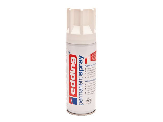 edding 5200 Acrylspray Spruehfarbe verkehrsweiss matt edding 5200 Acrylspray Spruehfarbe verkehrsweiss matt