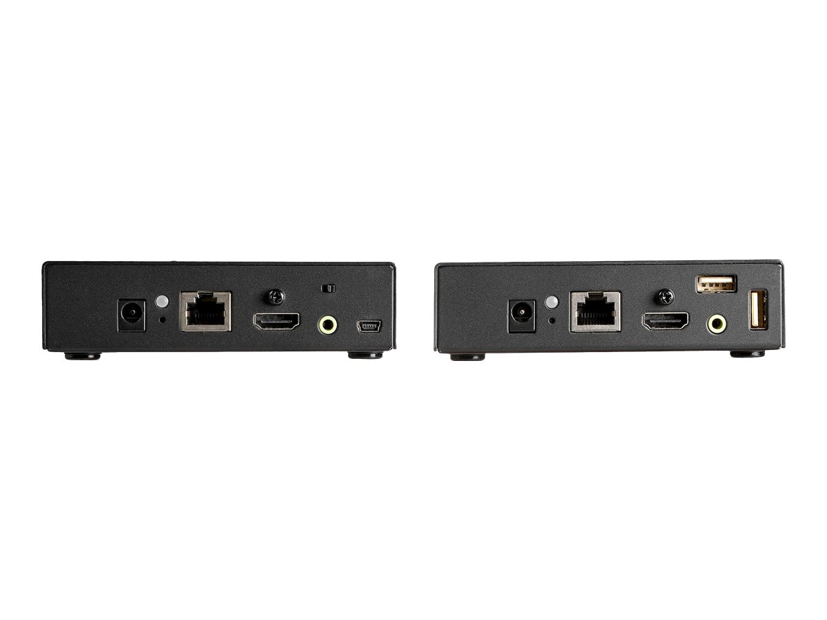 STARTECHCOM 4K HDMI Extender KVM 4K 30Hz Video ueber CAT6 IP Ethernet mit USB SV565HDIP