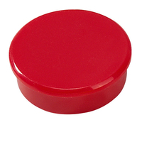 DAHLE Magnete rot, Kunststoff Ø 3,8 cm, 10 St. DAHLE Magnete rot, Kunststoff Ø 3,8 cm, 10 St.