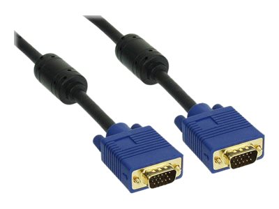 Kindermann VGA-Kabel HD15 Stecker/Stecker 10,0m Kindermann VGA-Kabel HD15 Stecker/Stecker 10,0m