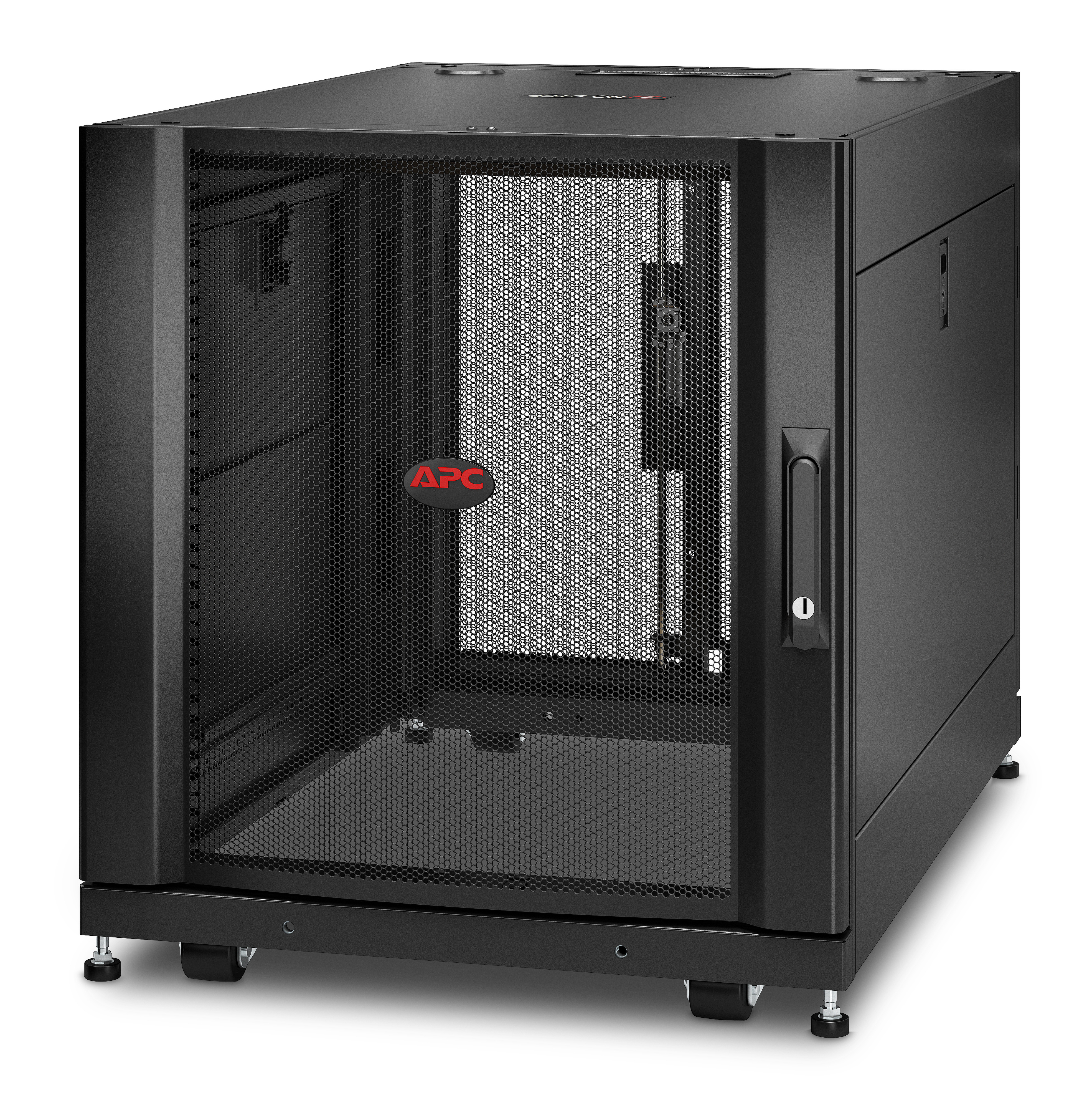 APC NetShelter SX 12U Server Rack Enclosure 600mm x 900mm w Sides Black