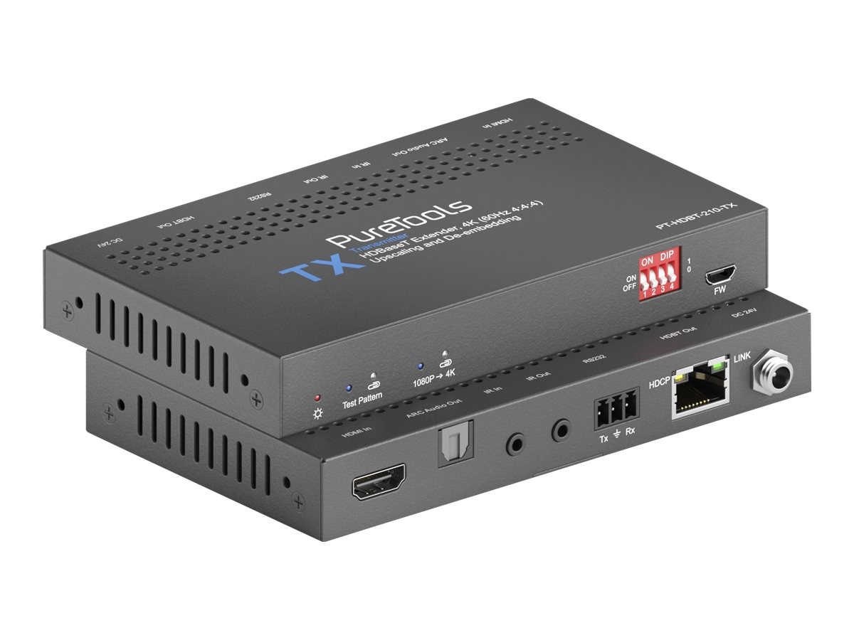 PureLink PureTools - HDBaseT Extender Set, 18G HDR. 40m@4K, 70m@1080p. 1080p b