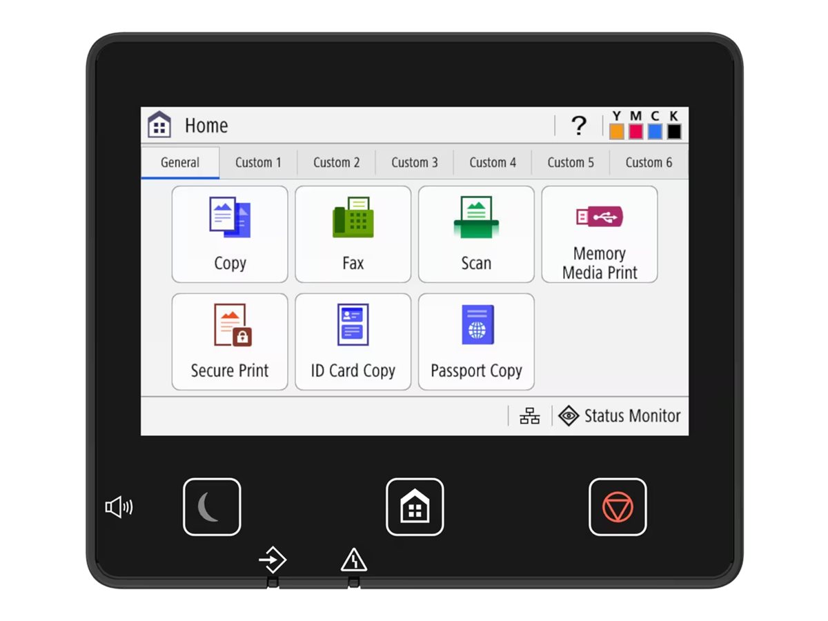Canon iSENSYS MF667Cdw 4 in 1 FarblaserMultifunktionsdrucker grau