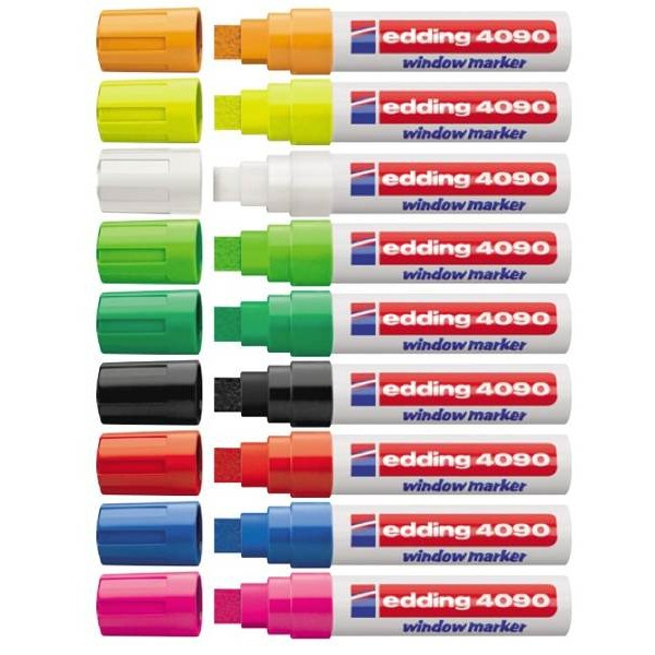 edding 4090 Kreidemarker weiÃ 4,0 - 15,0 mm, 1 St.