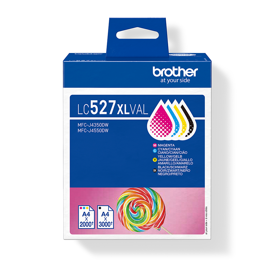 LC527XLVAL BROTHER MFC Tinte 4 cmyk XL
