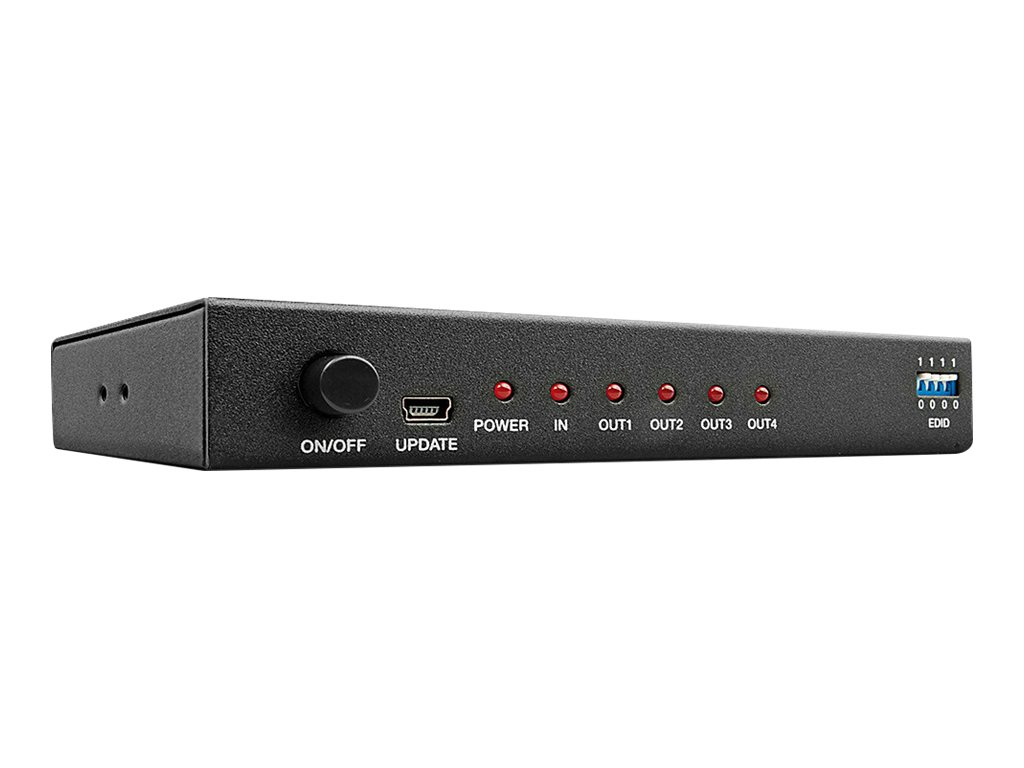 LINDY HDMI 4K Splitter 4 Port 3D 2160p30 HDTV bis 1080p und 4K 36/12 Bit HDCP 14 LINDY HDMI 4K Splitter 4 Port 3D 2160p30 HDTV bis 1080p und 4K 36/12 Bit HDCP 14