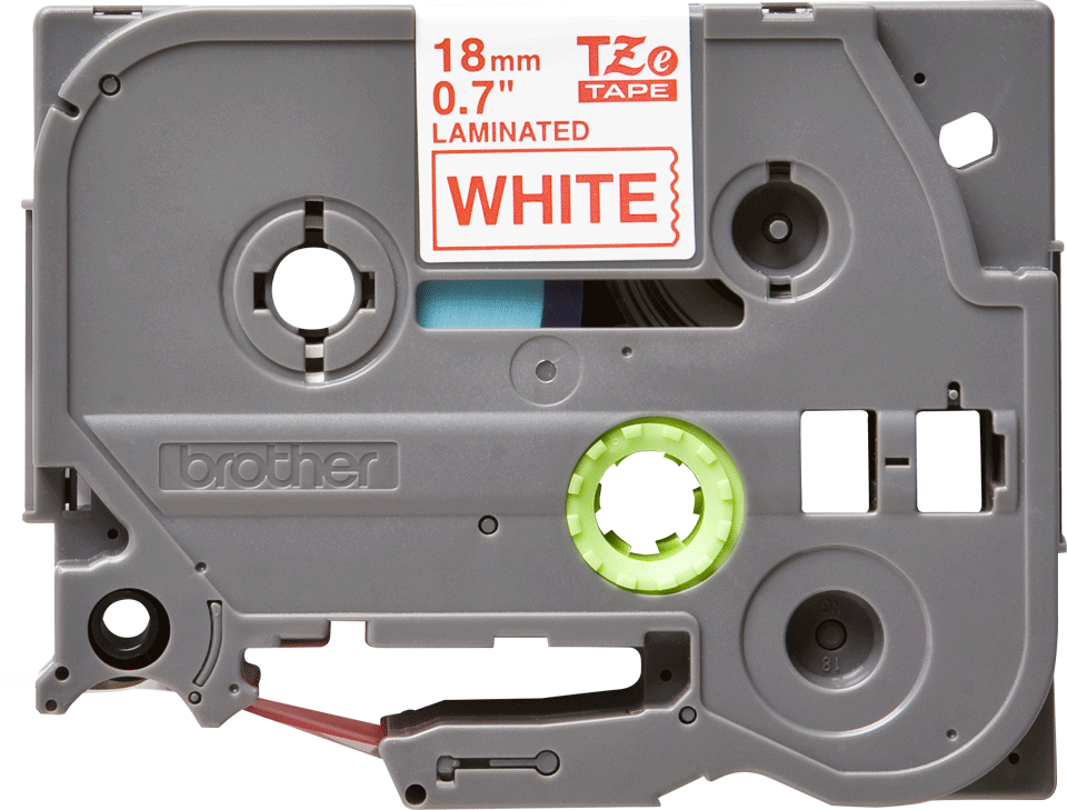 TZE242 BROTHER PT Schriftband 18mm weiss