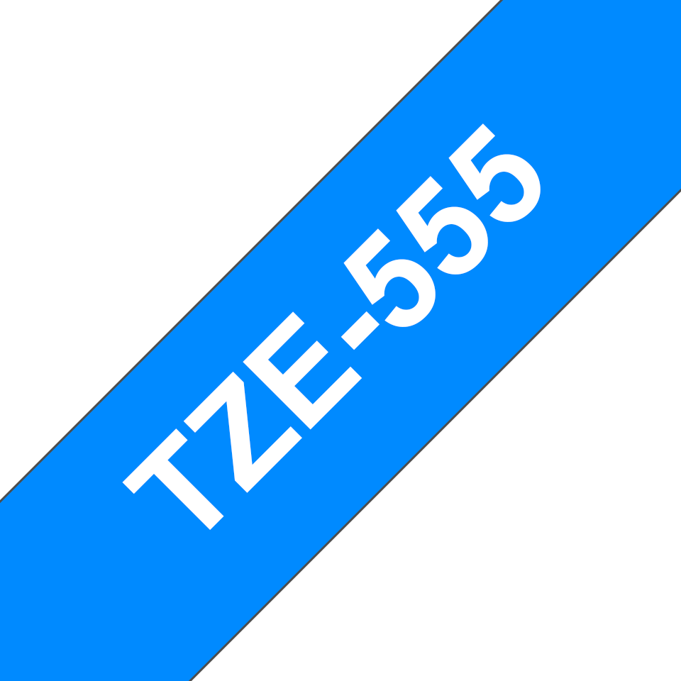 TZE555 BROTHER PT Schriftband 24mm blau
