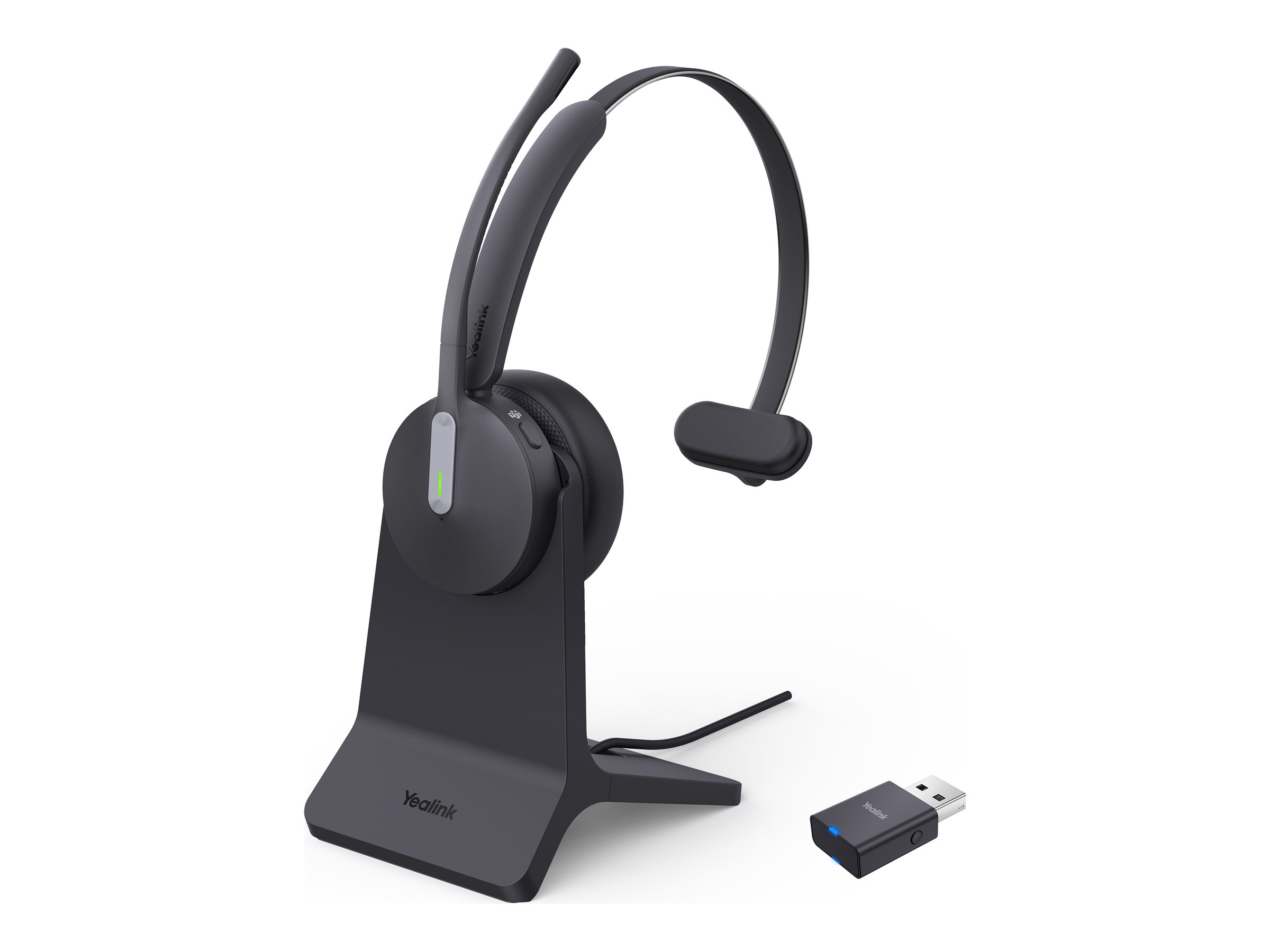 Yealink WH64 Hybrid Mono Teams mit Charging Stand DECT Headset