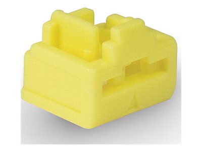 LINDY RJ45 Port Schlösser GELB 20 Stuck