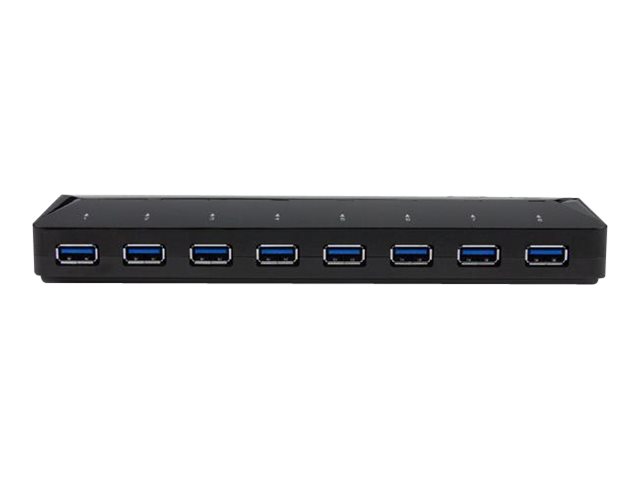 STARTECH.COM 10-Port USB 3.0 Hub with Charge and Sync Ports - 2 x 1.5A Ports