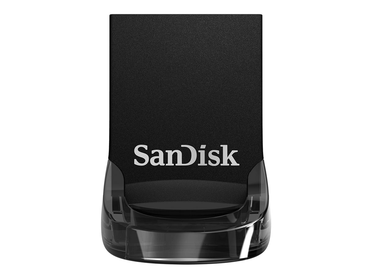 SanDisk USB-Stick Ultra Fit schwarz 128 GB