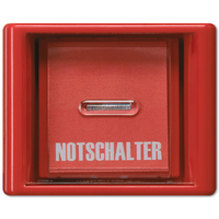 Jung Abdeckung AS561GLRT mit Glasscheibe Jung Abdeckung AS561GLRT mit Glasscheibe