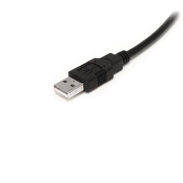 STARTECHCOM 10m Aktives USB 20 A auf B Kabel USB Anschlusskabel SteckerStecker Schwarz
