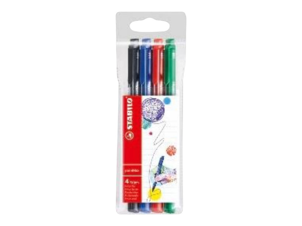 STABILO pointMax Filzstifte farbsortiert, 4 St. STABILO pointMax Filzstifte farbsortiert, 4 St.