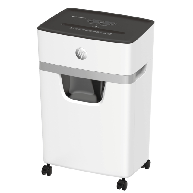 2804 HP Oneshred 10MC Aktenvernichter A4