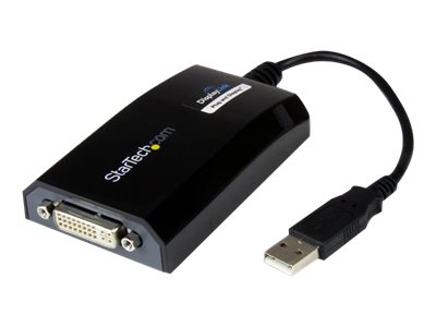 StarTech.com USB auf DVI Video Adapter - Externe Multi Monitor Grafikkarte für PC und MAC - 1920x1200 - USB/DVI-Adapter - USB (M)