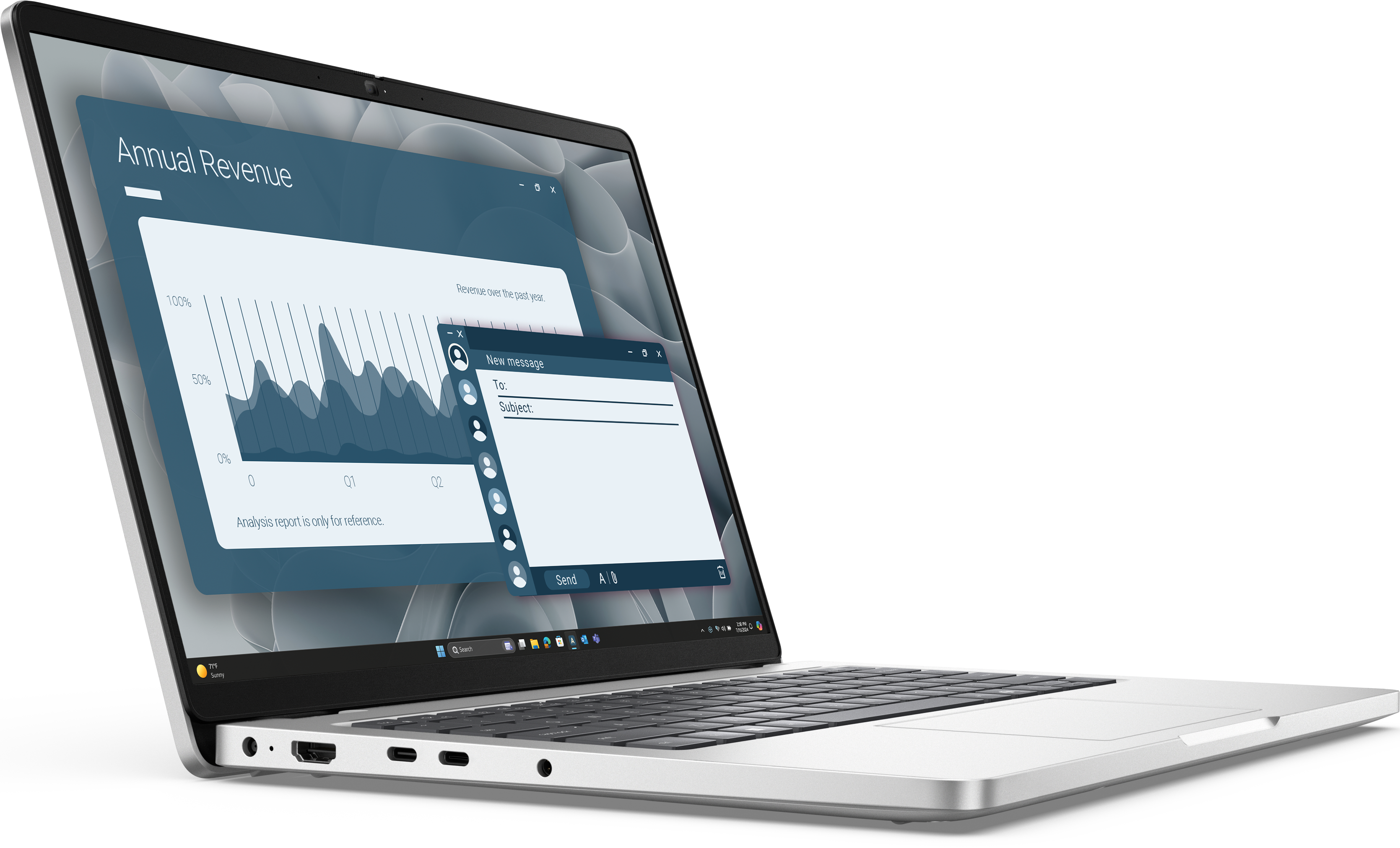 DELL Pro 14 PC14255 AMD Ryzen AI 7 350 35,56cm 14Zoll FHD 16GB 512GB SSD WLAN Backlit Kb W11P 1Y Basic Onsite