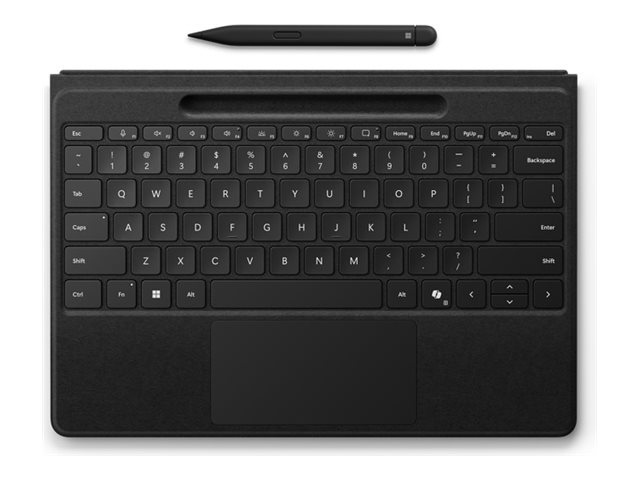 MS Srfc Pro Flex KB w Slim Pen CM SC Black Belgium