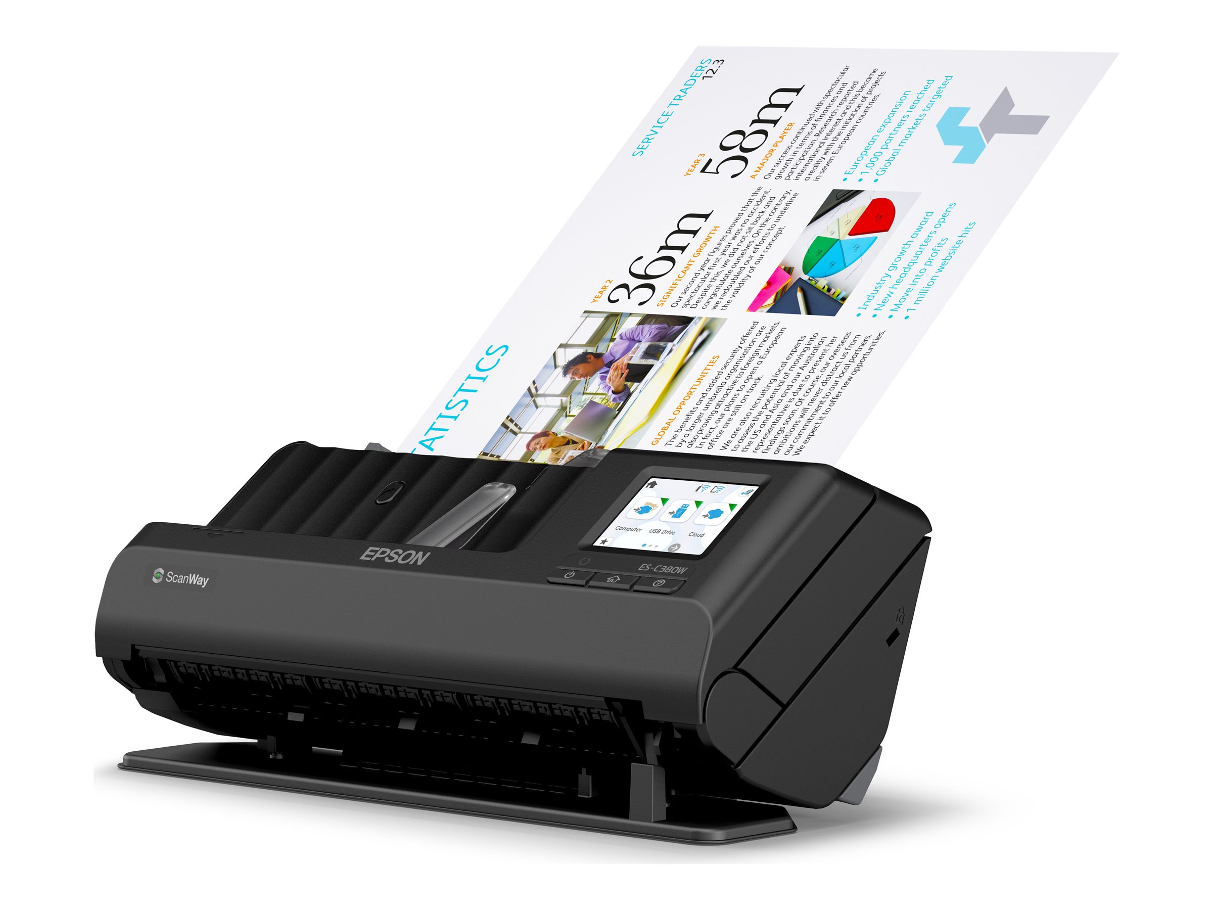 EPSON ES-C380W Dokumentenscanner