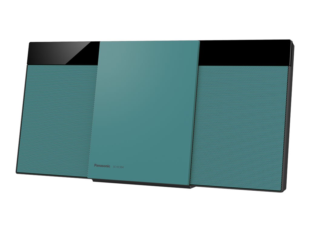 Panasonic SCHC304EGG Bluetooth, CD, Radio green