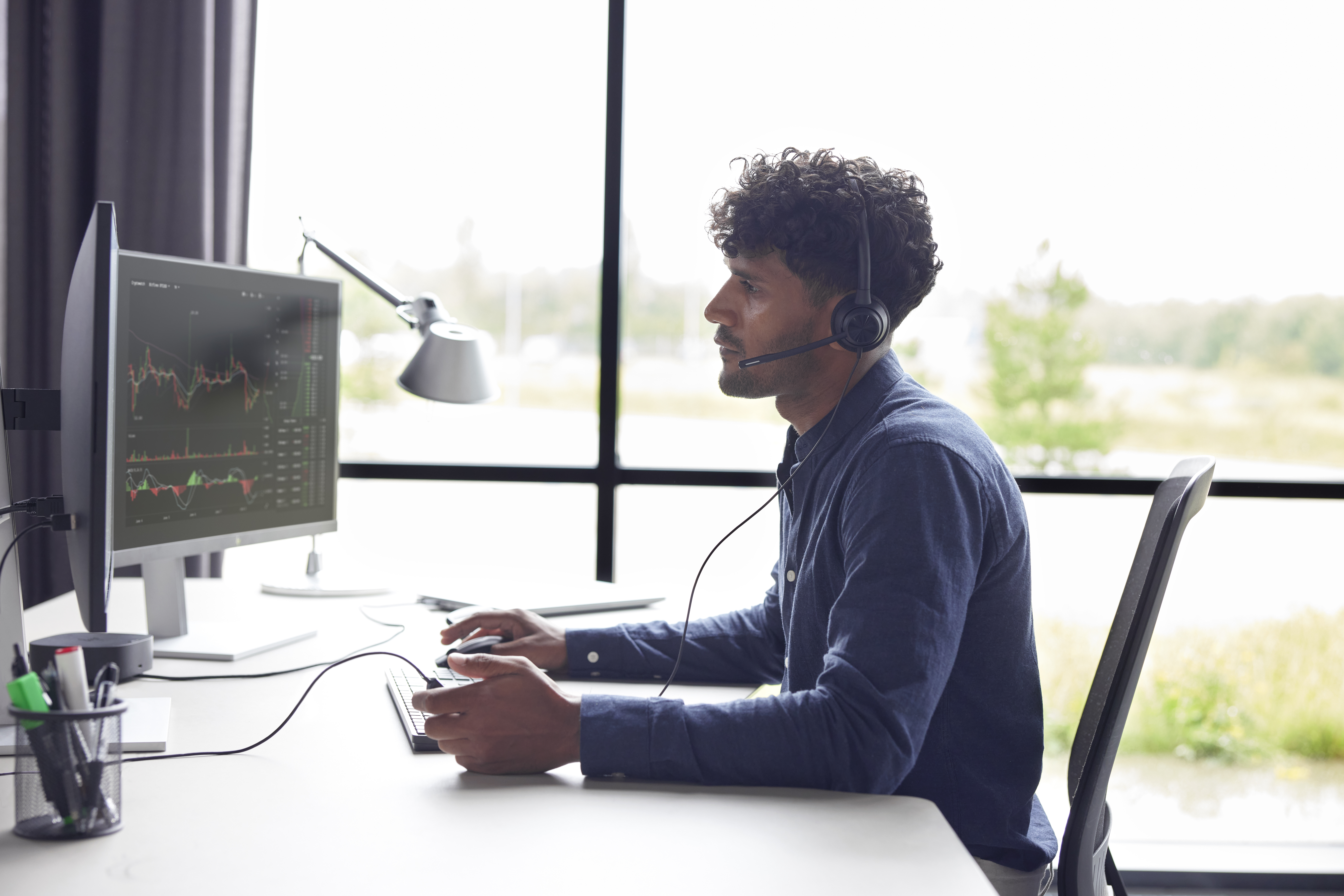 HP Poly EncorePro 310 Monaural USBA Headset TAA