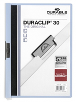 25 DURABLE Klemmhefter DURACLIP hellblau 25 DURABLE Klemmhefter DURACLIP hellblau