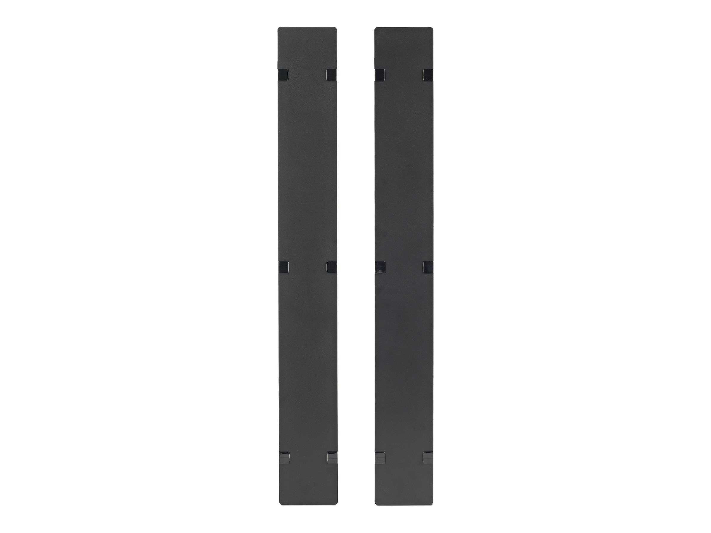 APC Rack cable management panel cover Black 42U TAA Compliant pack of 2