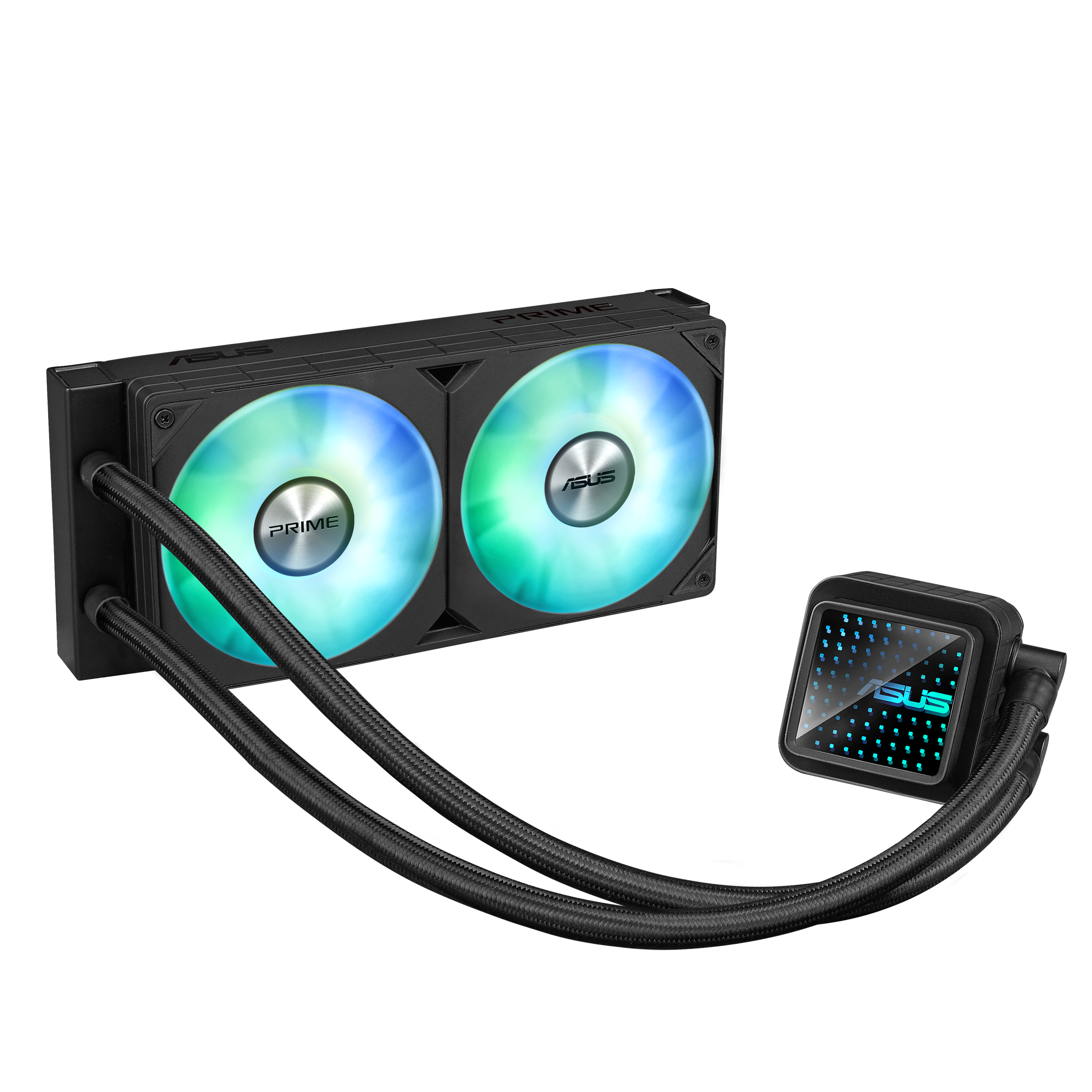 K ASUS PRIME LC 240 ARGB Schwarz Komplettwasserkuehlung fuer CPUs