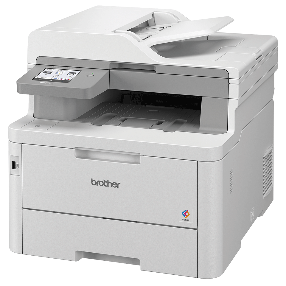 brother MFCL8390CDW 4 in 1 FarblaserMultifunktionsdrucker grau