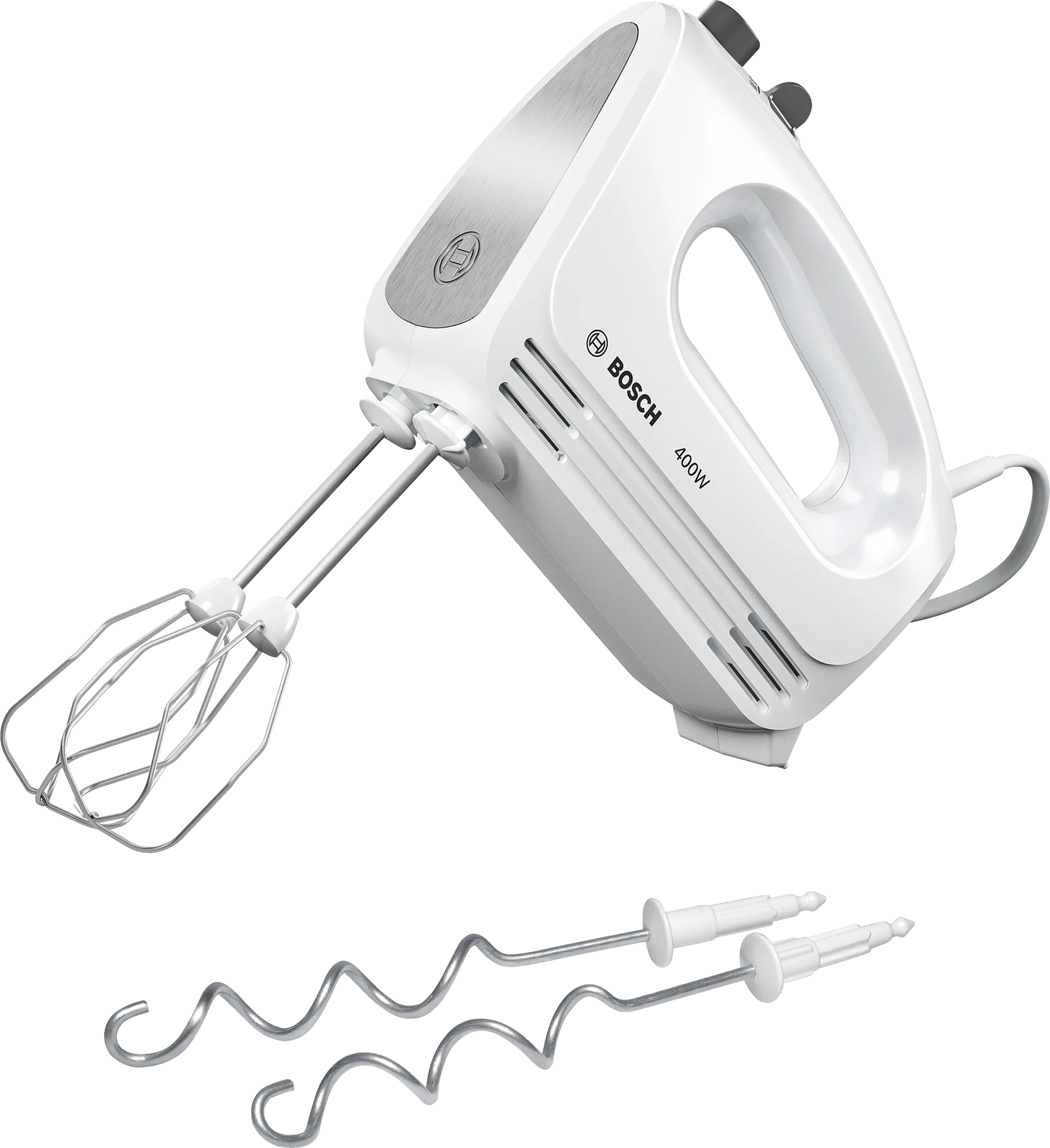 Bosch MFQ24200 Handrührer CleverMixx 2 Rührbesen WeißEdelstahl